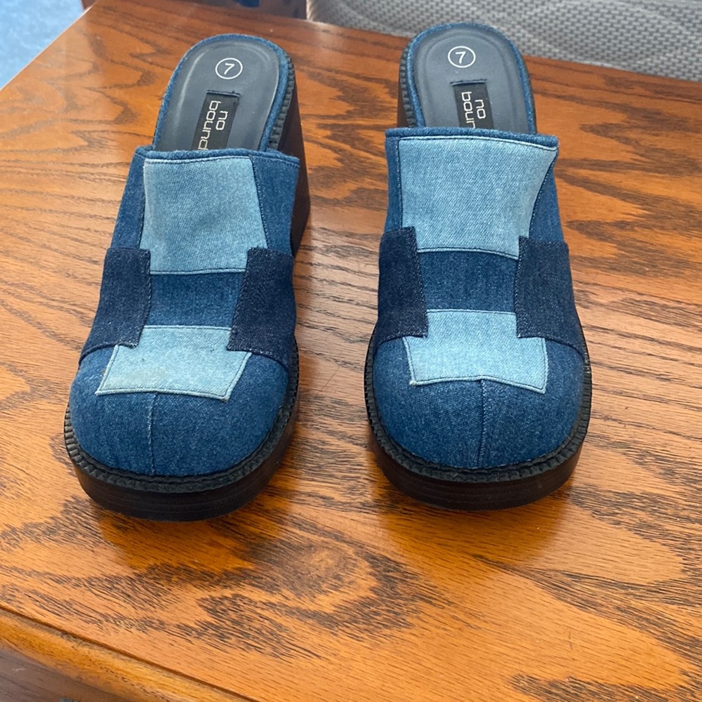 Color block 3” shoes